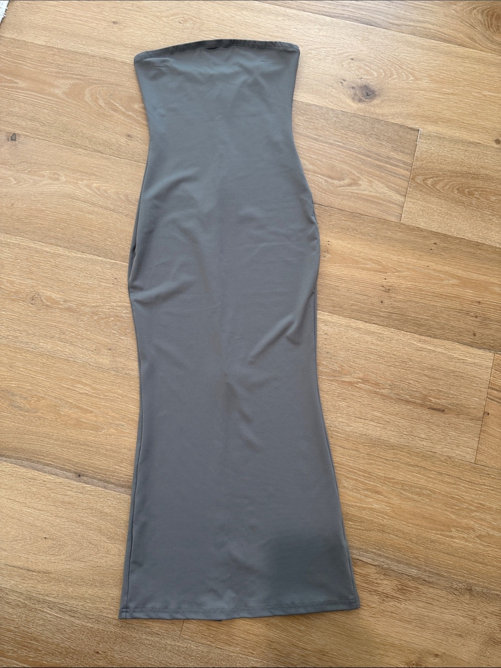 Strapless Bodycon Midi Dress - Picture 2 of 3